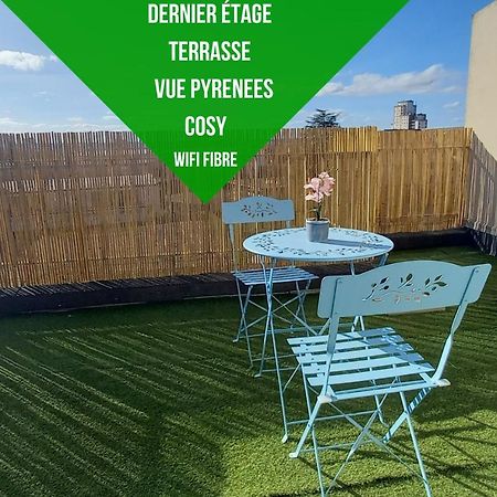 Le Belvedere Dernier Etage Avec Terrasse Wifi Fibre Leilighet Tarbes Eksteriør bilde